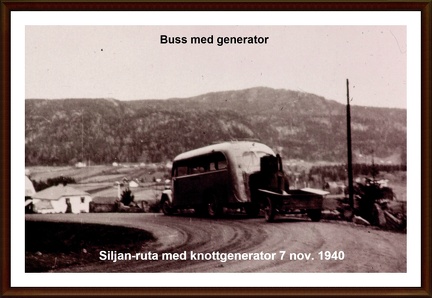 Siljanruta med generator 7. nov. 1940OKR