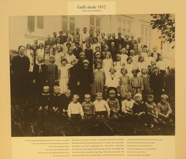 Gulli Skole 1932