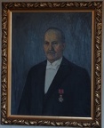 Direktør Ole Wegger. etter et maleri Hans Holmen