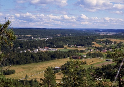 Andebu sentrum ca. 1970 