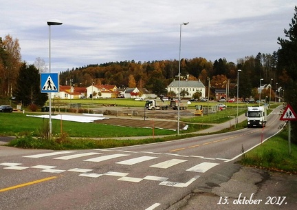 Andebu sentrum oktober 2017 