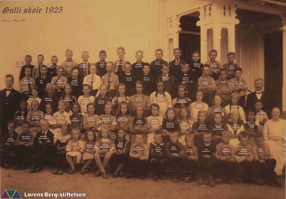 Gulli skole - 1925