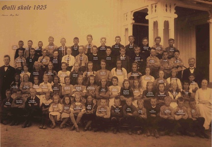 Gulli skole - 1925