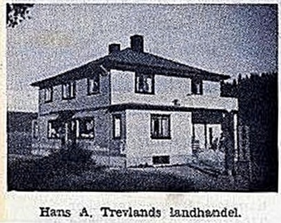 Kodal - Trevland, Hans A. Landhandel, .
